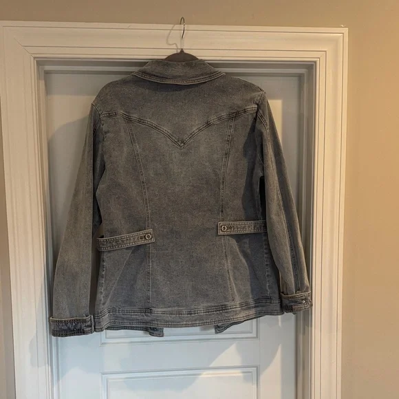 Tempo Paris Blue Jean Jacket - Picture 4 of 4